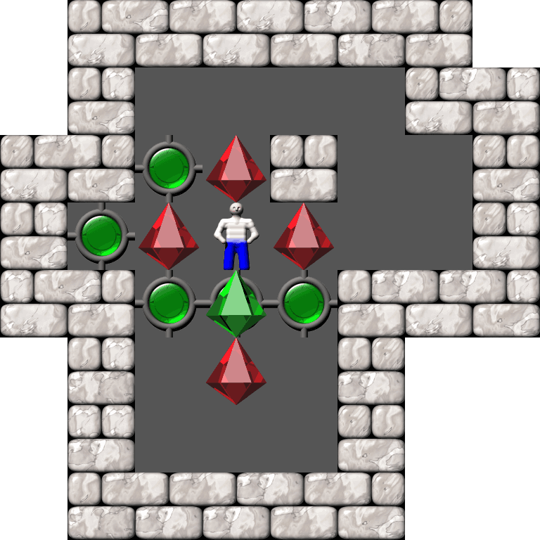 Sokoban Cosmac 2 level 77